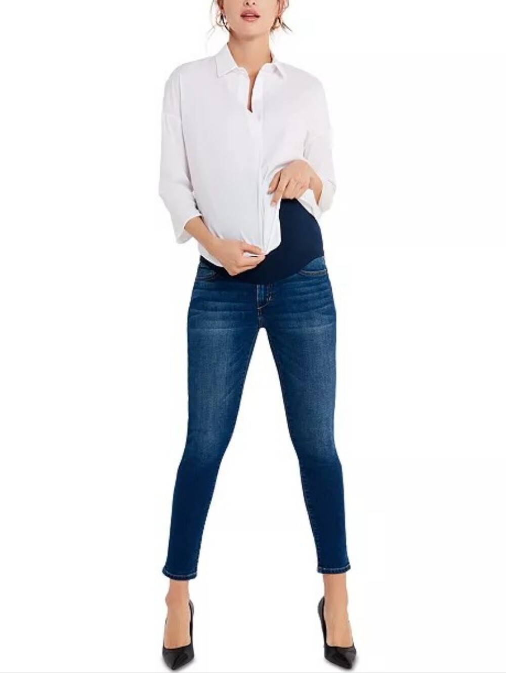 Joe's Jeans The Icon Maternity Jean Mid Rise Skinny Ankle In Marlana | Womens 28